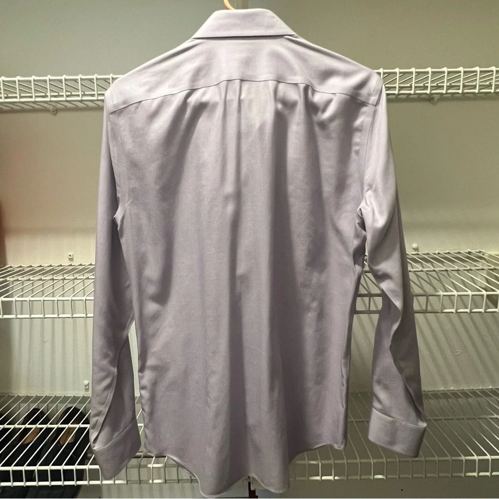 Banana Republic Mens Lavender Dress Shirt